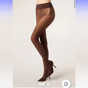 Calzedonia Brown Sheer Tights